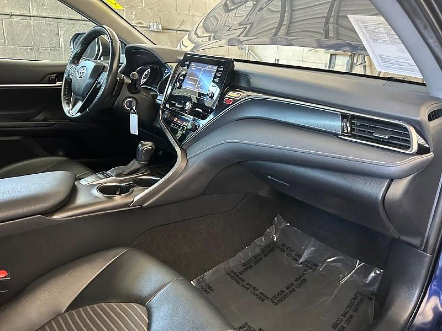 2022 BLUE Toyota Camry (4T1G11AK4NU) with an 4-Cyl 2.5 Liter engine, Automatic 8-Spd w/Sequential Shift transmission, located at 412 Auto Vista Drive, Palmdale, 93551, (661) 945-0620, 34.592636, -118.136681 - Photo#28