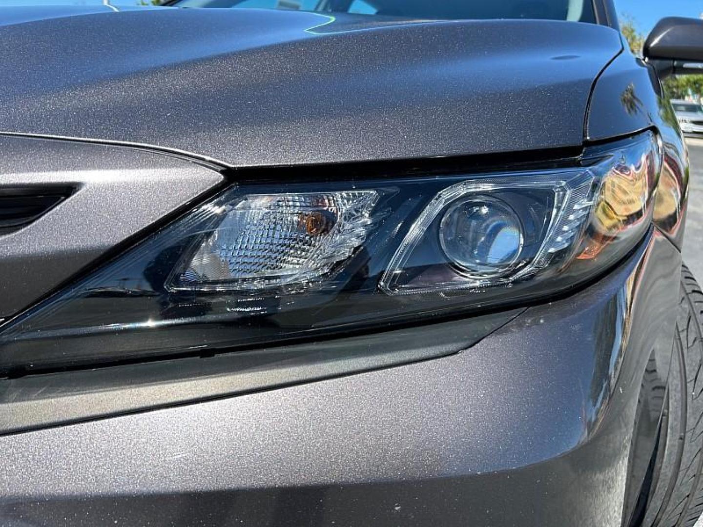2022 GRAY Toyota Camry (4T1G11AK9NU) with an 4-Cyl 2.5 Liter engine, Automatic 8-Spd w/Sequential Shift transmission, located at 412 Auto Vista Drive, Palmdale, 93551, (661) 945-0620, 34.592636, -118.136681 - Photo#9