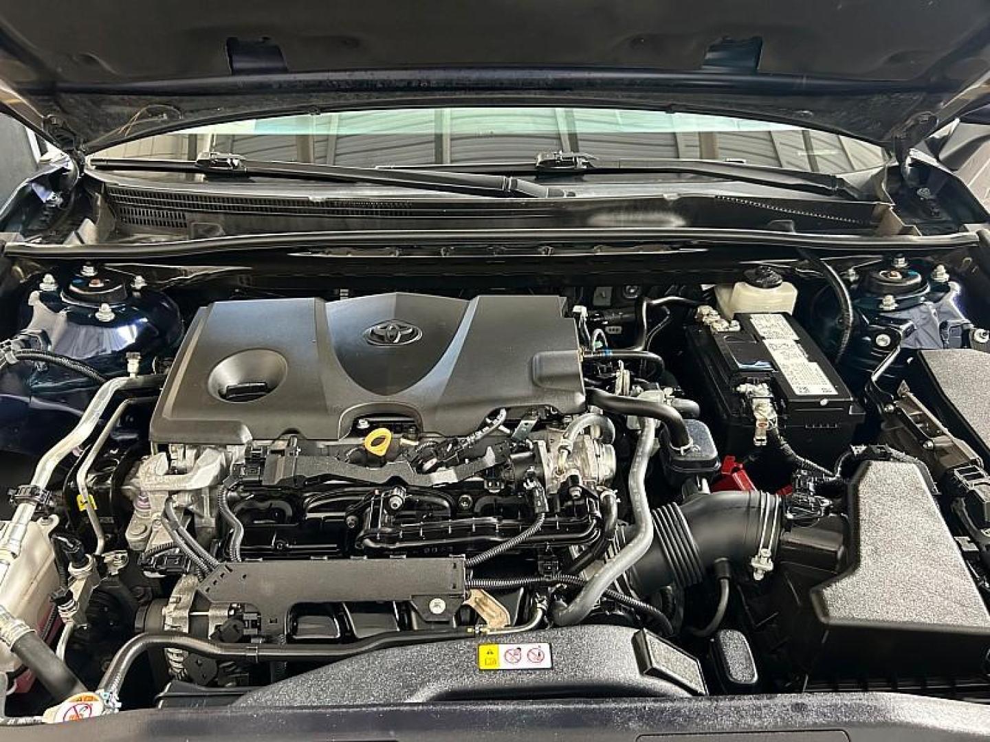 2022 BLUE Toyota Camry (4T1G11AK7NU) with an 4-Cyl 2.5 Liter engine, Automatic 8-Spd w/Sequential Shift transmission, located at 412 Auto Vista Drive, Palmdale, 93551, (661) 945-0620, 34.592636, -118.136681 - Photo#0