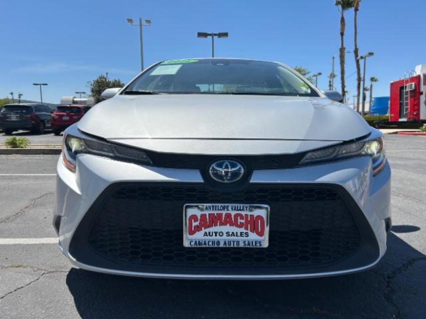 2022 GRAY Toyota Corolla (JTDEAMDEXNJ) with an 4-Cyl Hybrid 1.8 Liter engine, Automatic CVTi transmission, located at 412 Auto Vista Drive, Palmdale, 93551, (661) 945-0620, 34.592636, -118.136681 - Photo#1