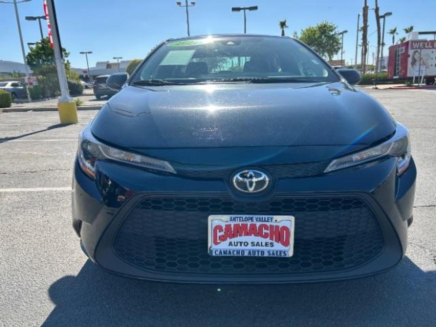 2022 BLACK Toyota Corolla (5YFEPMAE4NP) with an 4-Cyl 1.8 Liter engine, Automatic CVTi-S transmission, located at 412 Auto Vista Drive, Palmdale, 93551, (661) 945-0620, 34.592636, -118.136681 - Photo#1