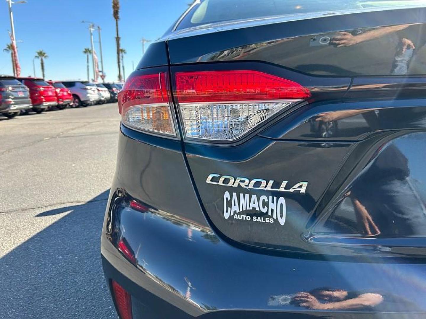 2022 BLACK Toyota Corolla (JTDEPMAE9NJ) with an 4-Cyl 1.8 Liter engine, Automatic CVTi-S transmission, located at 412 Auto Vista Drive, Palmdale, 93551, (661) 945-0620, 34.592636, -118.136681 - Photo#14