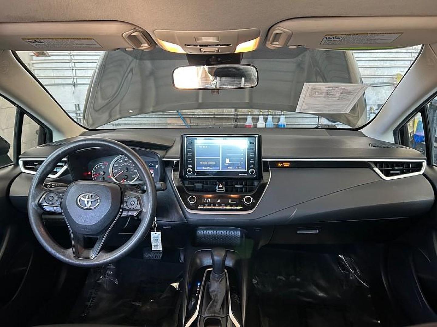 2022 BLACK Toyota Corolla (JTDEPMAE9NJ) with an 4-Cyl 1.8 Liter engine, Automatic CVTi-S transmission, located at 412 Auto Vista Drive, Palmdale, 93551, (661) 945-0620, 34.592636, -118.136681 - Photo#21