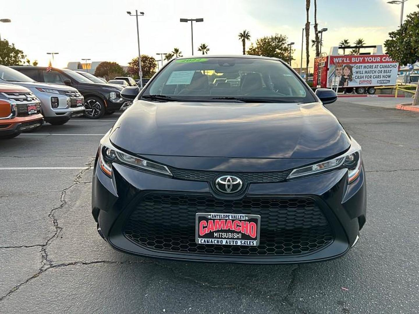 2022 BLUE Toyota Corolla (5YFEPMAE9NP) with an 4-Cyl 1.8 Liter engine, Automatic CVTi-S transmission, located at 412 Auto Vista Drive, Palmdale, 93551, (661) 945-0620, 34.592636, -118.136681 - Photo#3