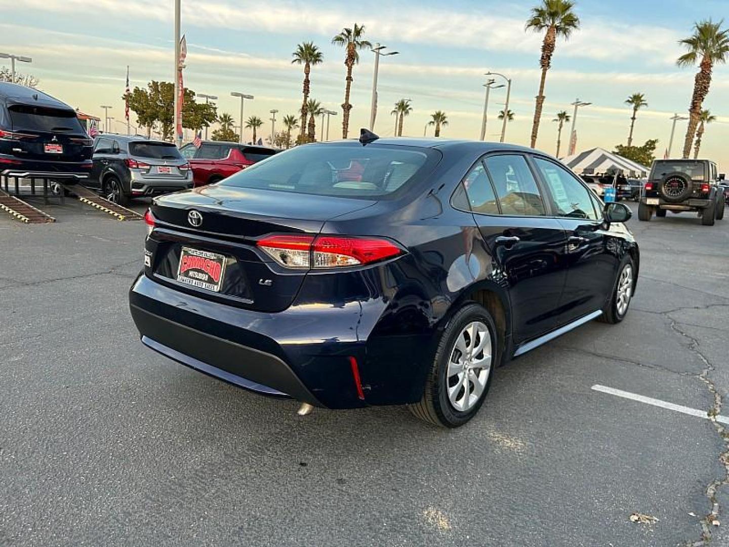 2022 BLUE Toyota Corolla (5YFEPMAE9NP) with an 4-Cyl 1.8 Liter engine, Automatic CVTi-S transmission, located at 412 Auto Vista Drive, Palmdale, 93551, (661) 945-0620, 34.592636, -118.136681 - Photo#6