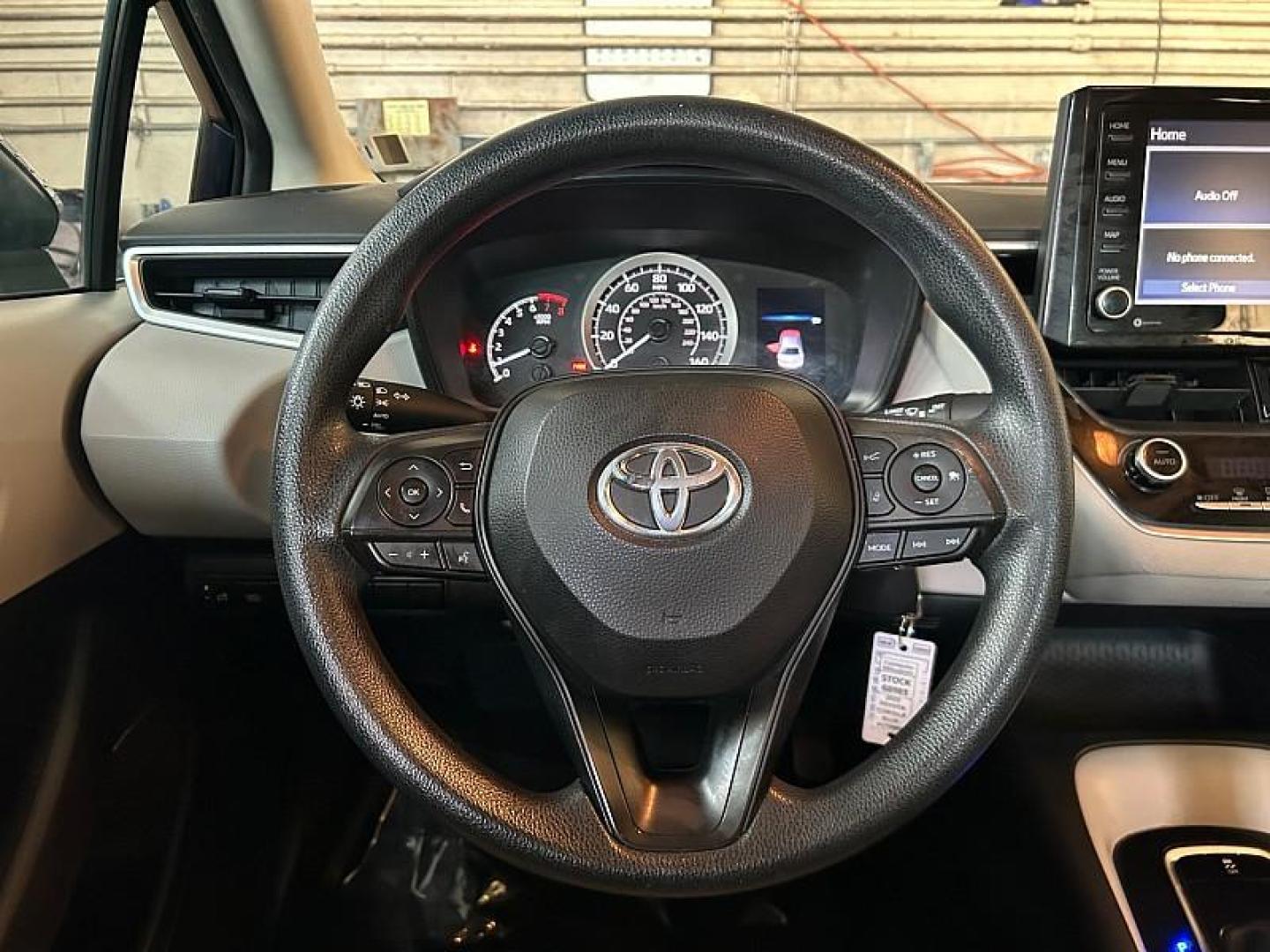 2022 BLUE Toyota Corolla (5YFEPMAE9NP) with an 4-Cyl 1.8 Liter engine, Automatic CVTi-S transmission, located at 412 Auto Vista Drive, Palmdale, 93551, (661) 945-0620, 34.592636, -118.136681 - Photo#25
