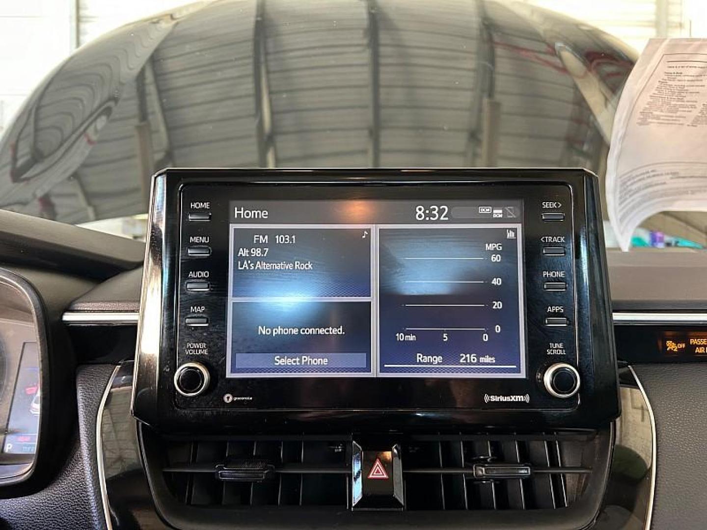 2022 BLACK Toyota Corolla (5YFEPMAE9NP) with an 4-Cyl 1.8 Liter engine, Automatic CVTi-S transmission, located at 412 Auto Vista Drive, Palmdale, 93551, (661) 945-0620, 34.592636, -118.136681 - Photo#21