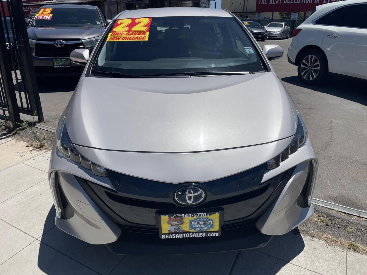 2022 Toyota Prius Prime LE (JTDKAMFP8N3) with an 1.8L L4 DOHC 16V HYBRID engine, CVT transmission, located at 744 E Miner Ave, Stockton, CA, 95202, (209) 944-5770, 37.956863, -121.282082 - PLUS TAXES AND FEES NO CHARGER AVAILABLE - Photo#2