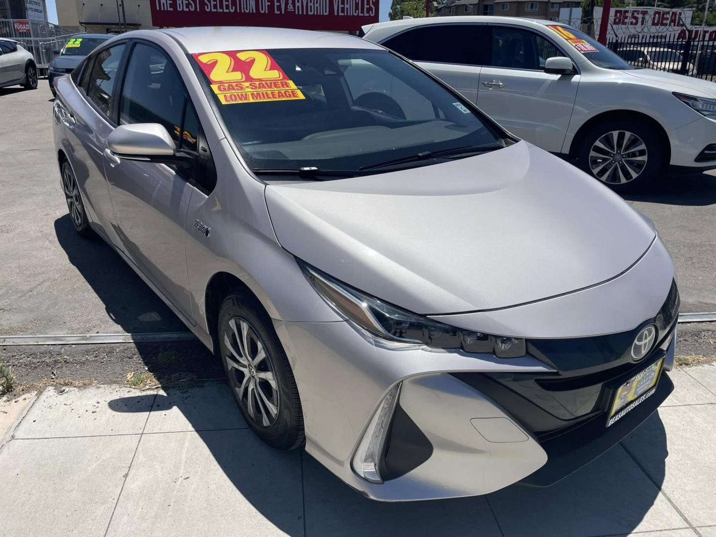 2022 Toyota Prius Prime LE (JTDKAMFP8N3) with an 1.8L L4 DOHC 16V HYBRID engine, CVT transmission, located at 744 E Miner Ave, Stockton, CA, 95202, (209) 944-5770, 37.956863, -121.282082 - PLUS TAXES AND FEES NO CHARGER AVAILABLE - Photo#0