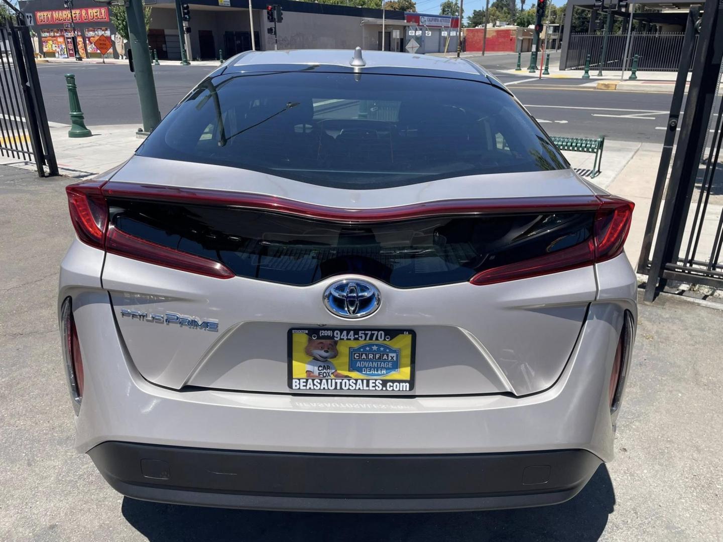 2022 Toyota Prius Prime LE (JTDKAMFP8N3) with an 1.8L L4 DOHC 16V HYBRID engine, CVT transmission, located at 744 E Miner Ave, Stockton, CA, 95202, (209) 944-5770, 37.956863, -121.282082 - PLUS TAXES AND FEES NO CHARGER AVAILABLE - Photo#11