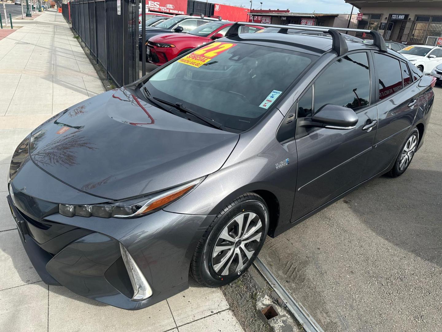 2022 Toyota Prius Prime XLE (JTDKAMFP1N3) with an 1.8L L4 DOHC 16V HYBRID engine, CVT transmission, located at 744 E Miner Ave, Stockton, CA, 95202, (209) 944-5770, 37.956863, -121.282082- Photo#4