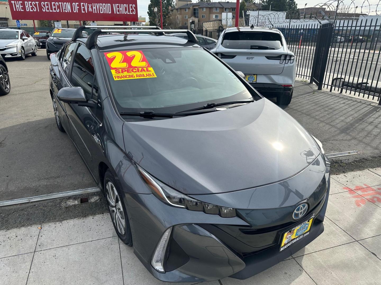 2022 Toyota Prius Prime XLE (JTDKAMFP1N3) with an 1.8L L4 DOHC 16V HYBRID engine, CVT transmission, located at 744 E Miner Ave, Stockton, CA, 95202, (209) 944-5770, 37.956863, -121.282082- Photo#1