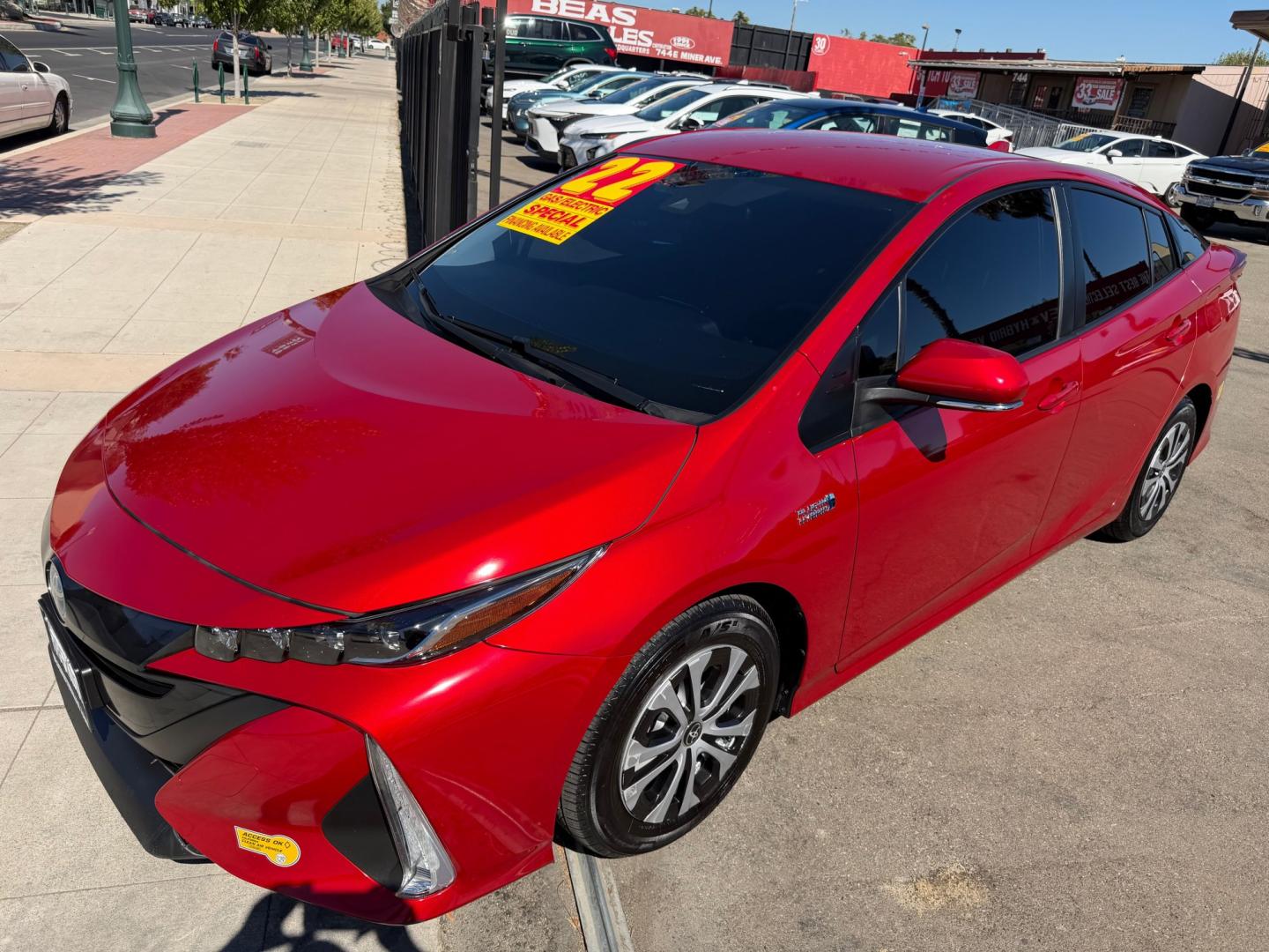 2022 Toyota Prius Prime XLE (JTDKAMFP3N3) with an 1.8L L4 DOHC 16V HYBRID engine, CVT transmission, located at 744 E Miner Ave, Stockton, CA, 95202, (209) 944-5770, 37.956863, -121.282082- Photo#4