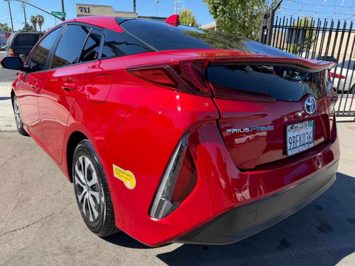 2022 Toyota Prius Prime XLE (JTDKAMFP3N3) with an 1.8L L4 DOHC 16V HYBRID engine, CVT transmission, located at 744 E Miner Ave, Stockton, CA, 95202, (209) 944-5770, 37.956863, -121.282082- Photo#5
