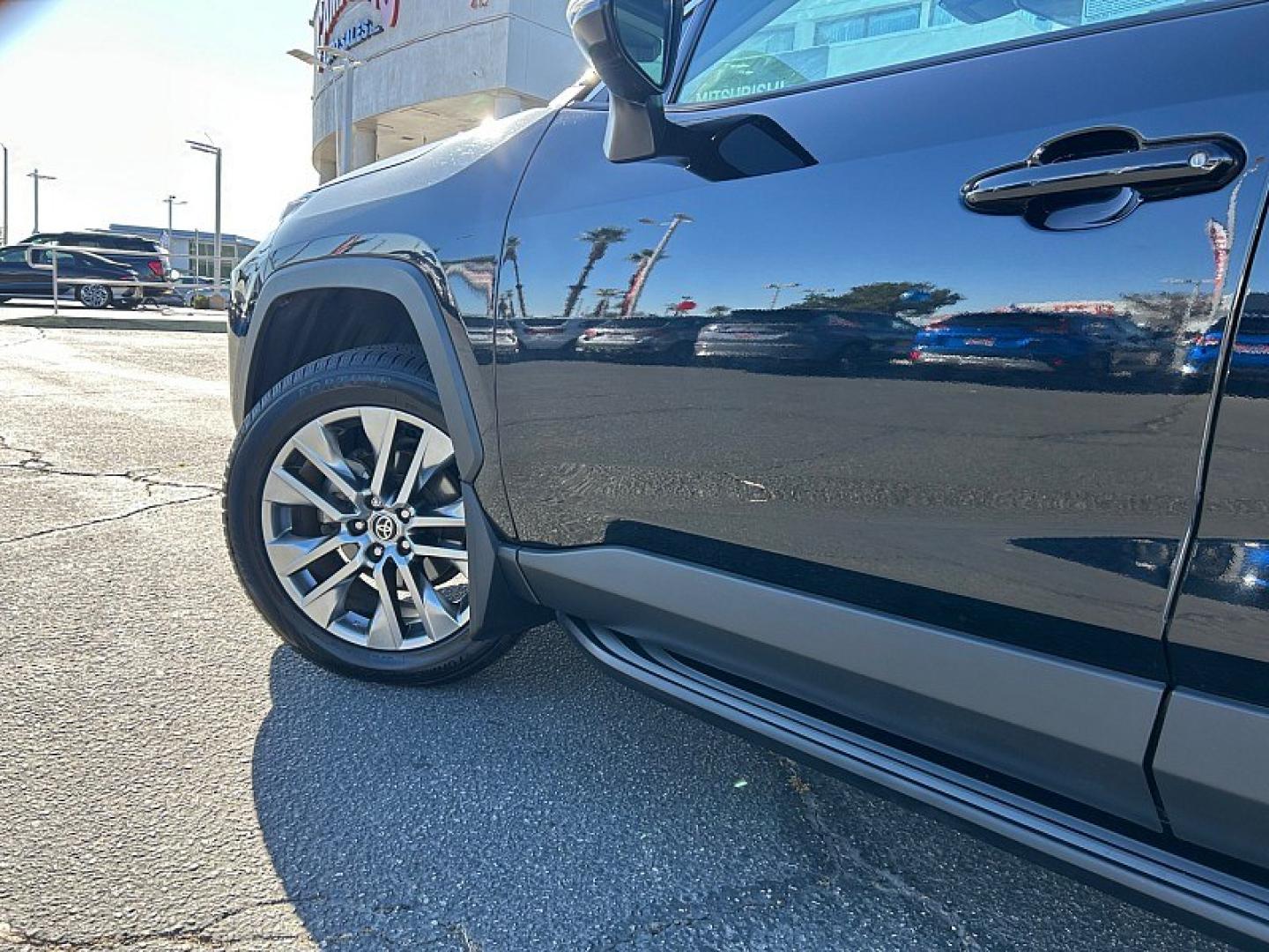2022 BLACK Toyota RAV4 (2T3A1RFV1NC) with an 4-Cyl 2.5 Liter engine, Automatic 8-Spd w/Direct transmission, located at 412 Auto Vista Drive, Palmdale, 93551, (661) 945-0620, 34.592636, -118.136681- Photo#14