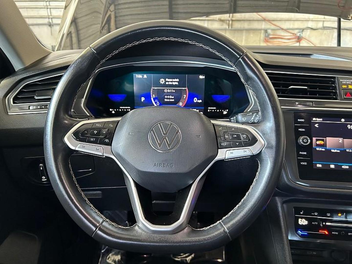 2022 GRAY Volkswagen Tiguan (3VV2B7AX2NM) with an 4-Cyl Turbo 2.0 Liter engine, Automatic 8-Spd w/Tiptronic and Sport Mode transmission, located at 412 Auto Vista Drive, Palmdale, 93551, (661) 945-0620, 34.592636, -118.136681 - Photo#21