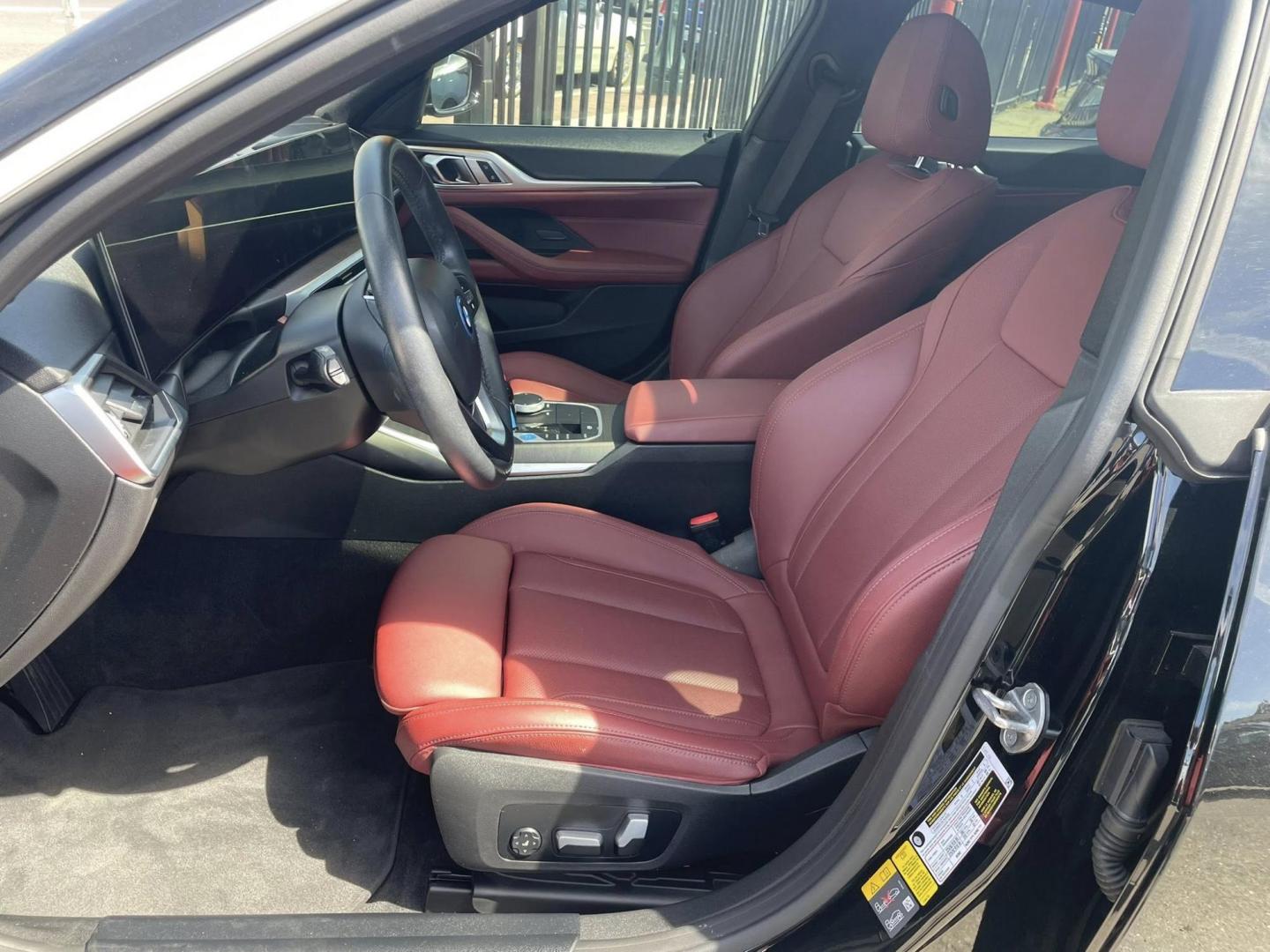 2023 BMW i4 eDrive35 (WBY43AW06PF) with an ELECTRIC engine, CVT transmission, located at 744 E Miner Ave, Stockton, CA, 95202, (209) 944-5770, 37.956863, -121.282082 - PLUS TAXES AND FEES NO CHARGER AVAILABLE - Photo#7