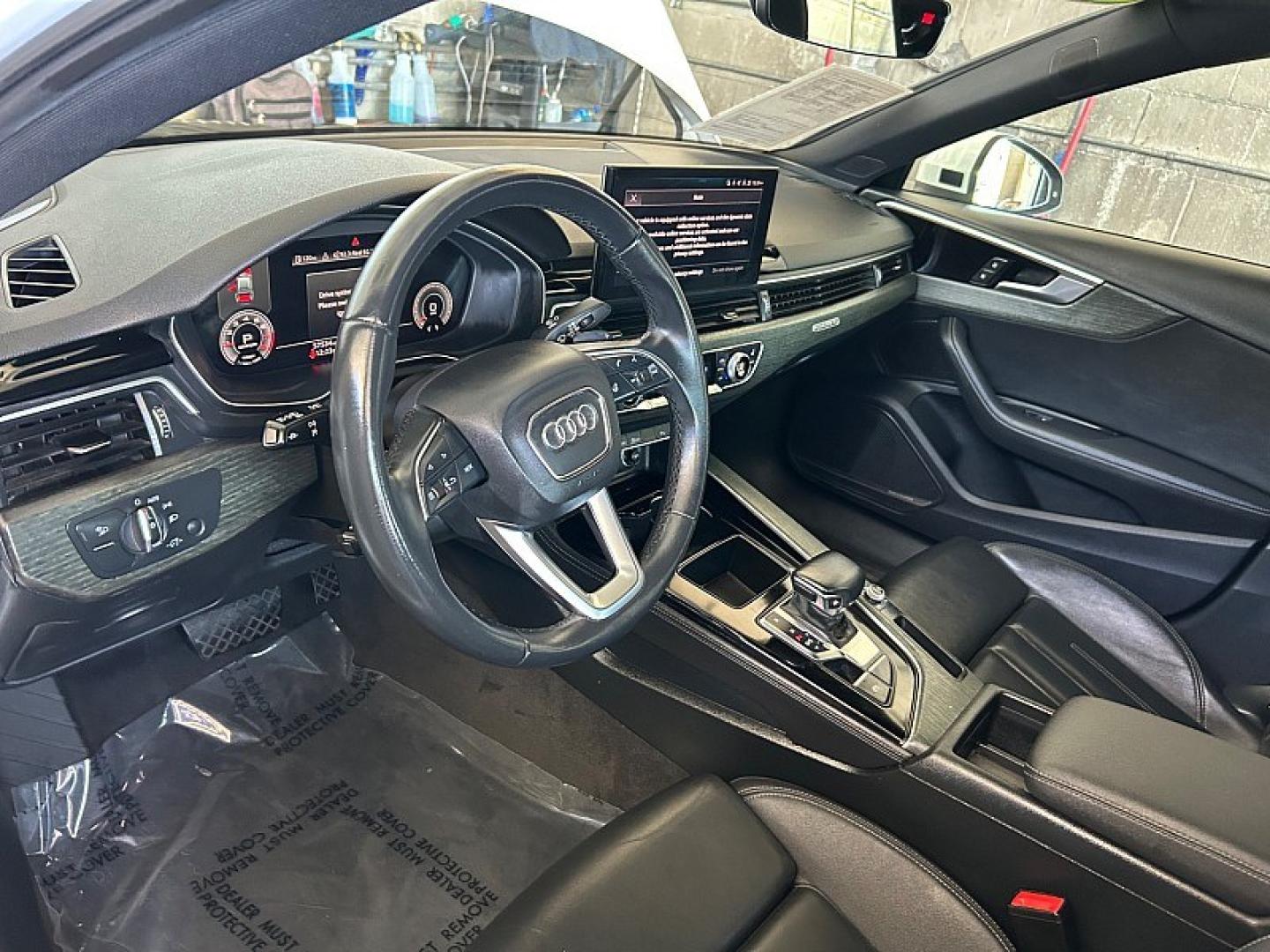 2023 White Audi A4 Sedan (WAUEAAF41PN) with an 4-Cyl Turbo 2.0L Hybrid engine, Automatic 7-Spd S tronic Dual-Clutch transmission, located at 412 Auto Vista Drive, Palmdale, 93551, (661) 945-0620, 34.592636, -118.136681- Photo#17
