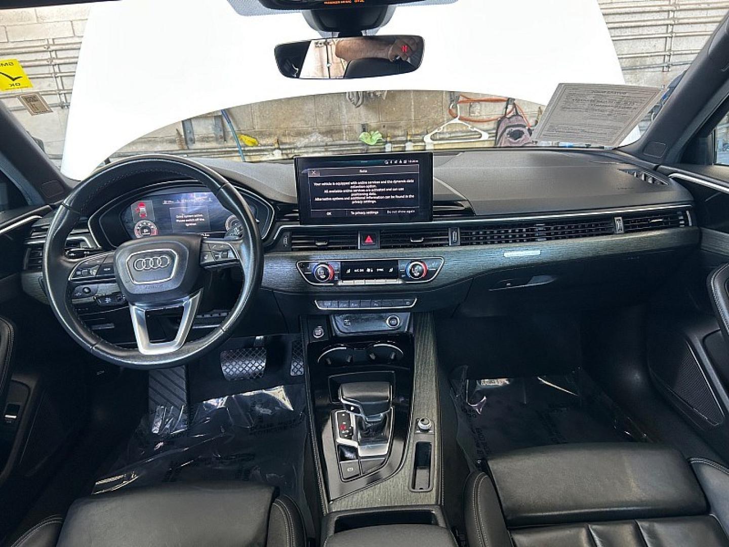 2023 White Audi A4 Sedan (WAUEAAF41PN) with an 4-Cyl Turbo 2.0L Hybrid engine, Automatic 7-Spd S tronic Dual-Clutch transmission, located at 412 Auto Vista Drive, Palmdale, 93551, (661) 945-0620, 34.592636, -118.136681- Photo#22