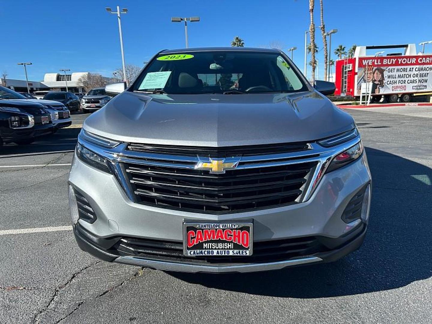 2023 GRAY Chevrolet Equinox (3GNAXKEG8PL) with an 4-Cyl Turbo 1.5 Liter engine, Automatic 6-Spd w/Overdrive transmission, located at 412 Auto Vista Drive, Palmdale, 93551, (661) 945-0620, 34.592636, -118.136681 - Photo#1