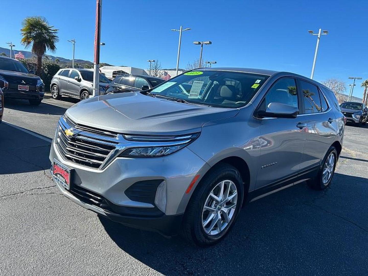 2023 GRAY Chevrolet Equinox (3GNAXKEG8PL) with an 4-Cyl Turbo 1.5 Liter engine, Automatic 6-Spd w/Overdrive transmission, located at 412 Auto Vista Drive, Palmdale, 93551, (661) 945-0620, 34.592636, -118.136681 - Photo#2