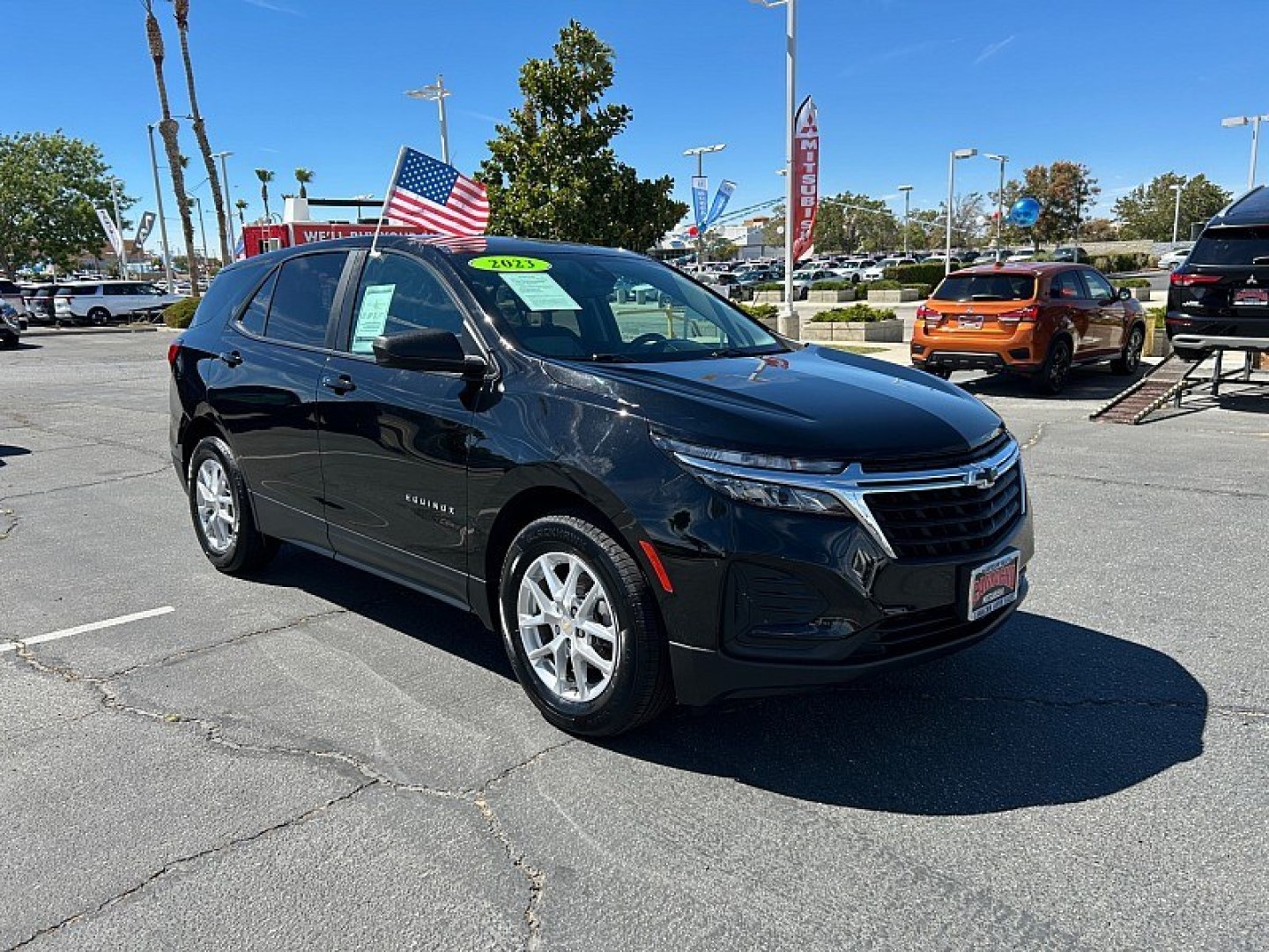 2023 Chevrolet Equinox (3GNAXHEG1PL) with an 4-Cyl Turbo 1.5 Liter engine, Automatic 6-Spd w/Overdrive transmission, located at 412 Auto Vista Drive, Palmdale, 93551, (661) 945-0620, 34.592636, -118.136681- Photo#0