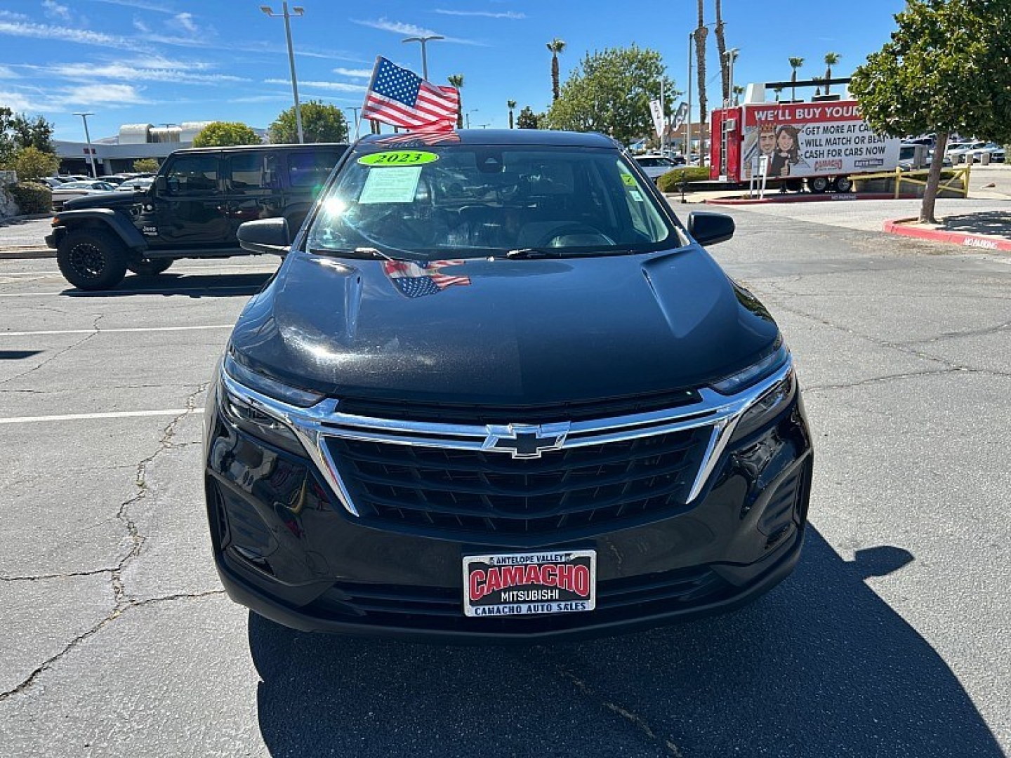 2023 Chevrolet Equinox (3GNAXHEG1PL) with an 4-Cyl Turbo 1.5 Liter engine, Automatic 6-Spd w/Overdrive transmission, located at 412 Auto Vista Drive, Palmdale, 93551, (661) 945-0620, 34.592636, -118.136681- Photo#1