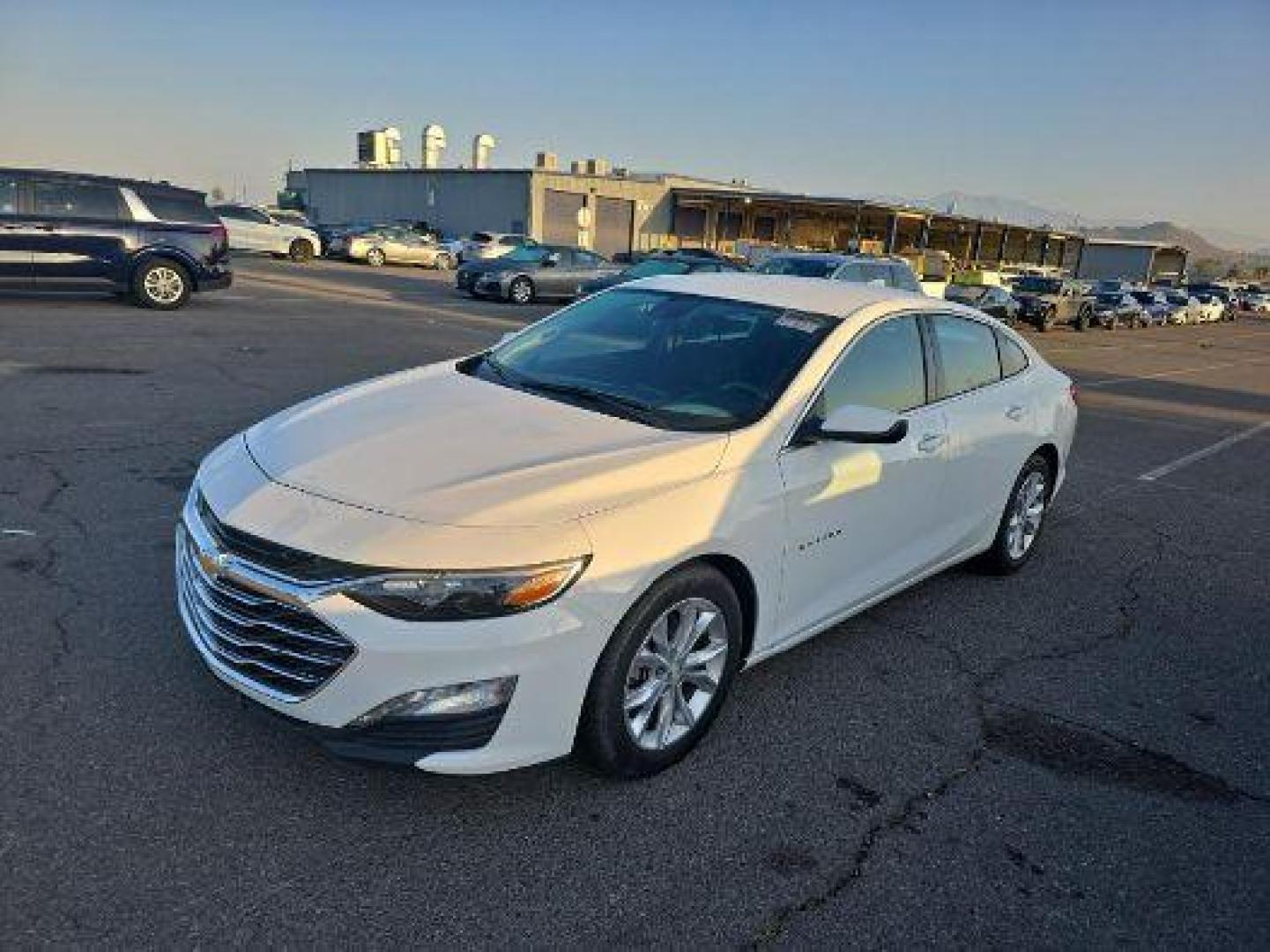 2023 WHITE Chevrolet Malibu (1G1ZD5ST8PF) with an 4-Cyl Turbo 1.5 Liter engine, Automatic CVT transmission, located at 412 Auto Vista Drive, Palmdale, 93551, (661) 945-0620, 34.592636, -118.136681 - Photo#1