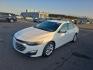 2023 WHITE Chevrolet Malibu (1G1ZD5ST8PF) with an 4-Cyl Turbo 1.5 Liter engine, Automatic CVT transmission, located at 412 Auto Vista Drive, Palmdale, 93551, (661) 945-0620, 34.592636, -118.136681 - Photo#1