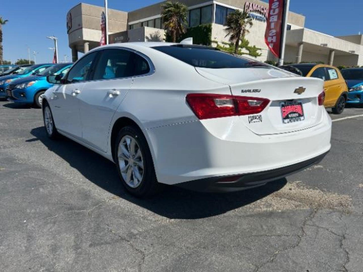 2023 WHITE Chevrolet Malibu (1G1ZD5ST8PF) with an 4-Cyl Turbo 1.5 Liter engine, Automatic CVT transmission, located at 412 Auto Vista Drive, Palmdale, 93551, (661) 945-0620, 34.592636, -118.136681 - Photo#2