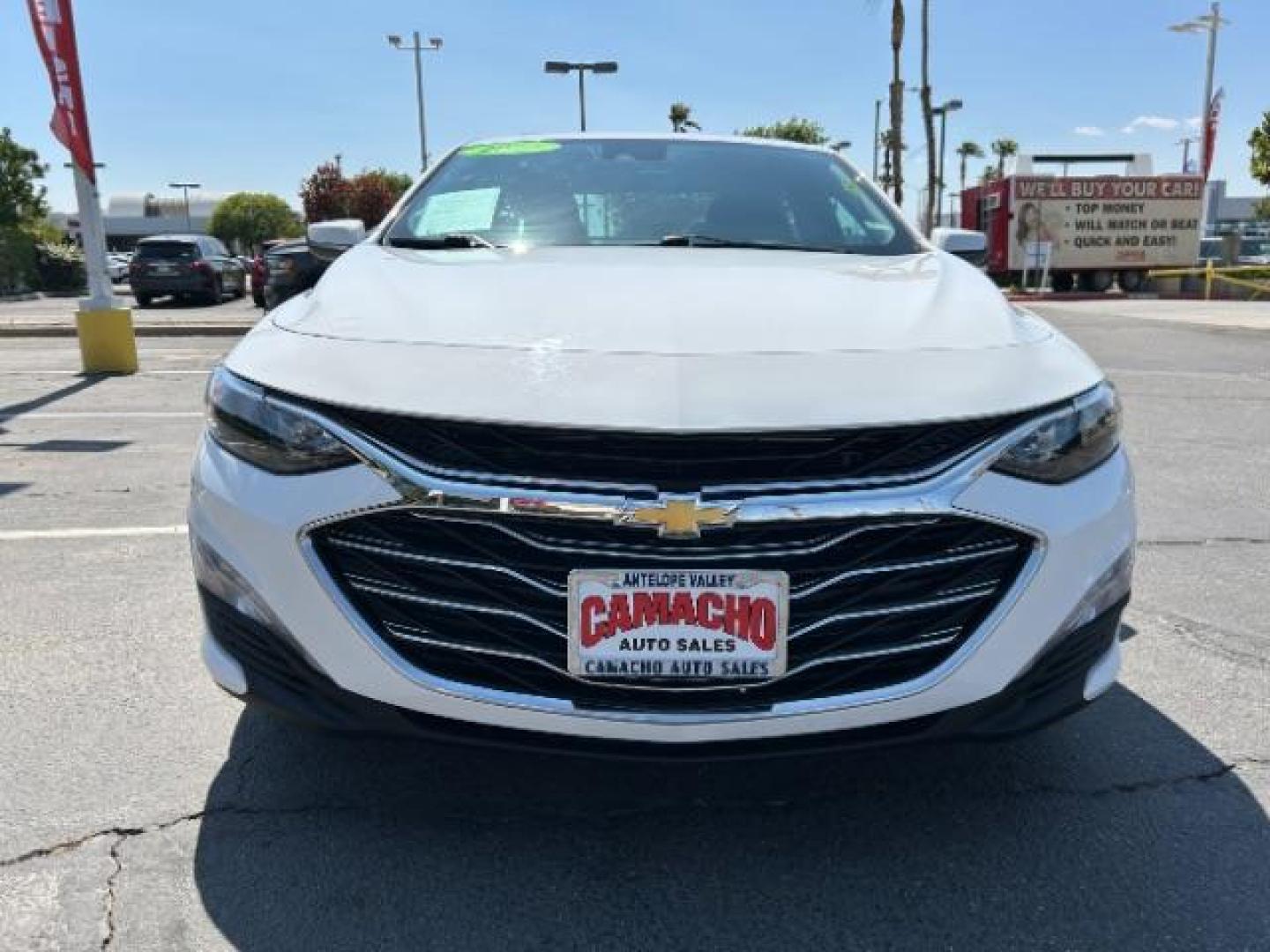 2023 WHITE Chevrolet Malibu (1G1ZD5ST2PF) with an 4-Cyl Turbo 1.5 Liter engine, Automatic CVT transmission, located at 412 Auto Vista Drive, Palmdale, 93551, (661) 945-0620, 34.592636, -118.136681 - Photo#1
