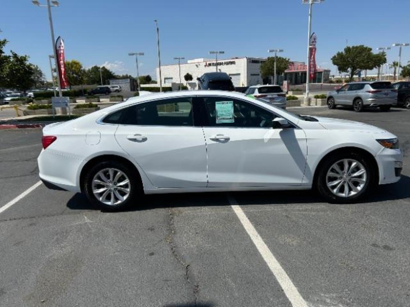 2023 WHITE Chevrolet Malibu (1G1ZD5ST2PF) with an 4-Cyl Turbo 1.5 Liter engine, Automatic CVT transmission, located at 412 Auto Vista Drive, Palmdale, 93551, (661) 945-0620, 34.592636, -118.136681 - Photo#3
