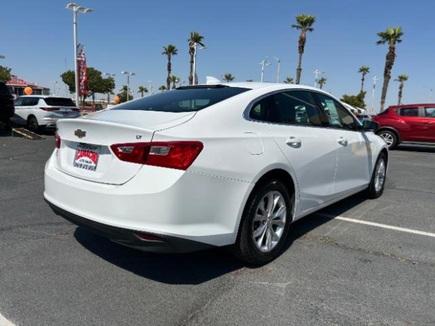 2023 WHITE Chevrolet Malibu (1G1ZD5ST2PF) with an 4-Cyl Turbo 1.5 Liter engine, Automatic CVT transmission, located at 412 Auto Vista Drive, Palmdale, 93551, (661) 945-0620, 34.592636, -118.136681 - Photo#4