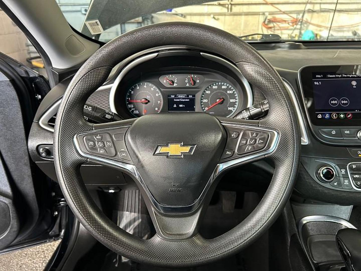 2023 BLACK Chevrolet Malibu (1G1ZD5ST8PF) with an 4-Cyl Turbo 1.5 Liter engine, Automatic CVT transmission, located at 412 Auto Vista Drive, Palmdale, 93551, (661) 945-0620, 34.592636, -118.136681 - Photo#23