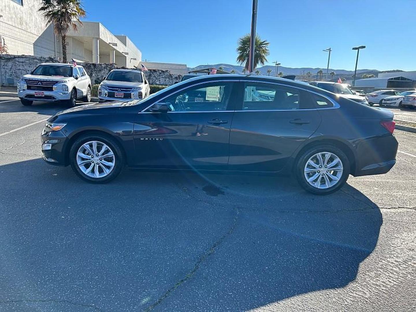 2023 GRAY Chevrolet Malibu (1G1ZD5ST9PF) with an 4-Cyl Turbo 1.5 Liter engine, Automatic CVT transmission, located at 412 Auto Vista Drive, Palmdale, 93551, (661) 945-0620, 34.592636, -118.136681- Photo#13