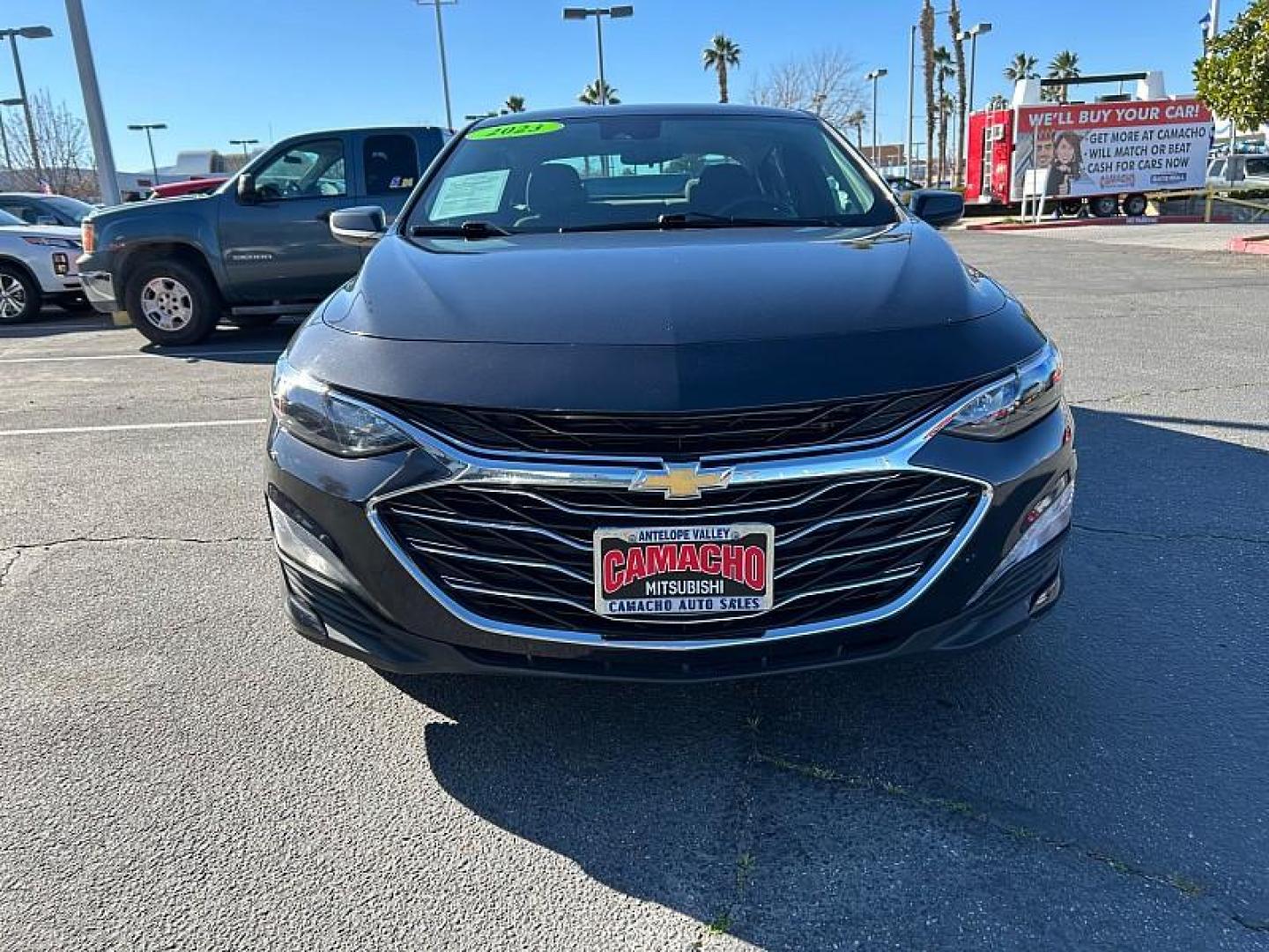 2023 GRAY Chevrolet Malibu (1G1ZD5ST9PF) with an 4-Cyl Turbo 1.5 Liter engine, Automatic CVT transmission, located at 412 Auto Vista Drive, Palmdale, 93551, (661) 945-0620, 34.592636, -118.136681- Photo#44