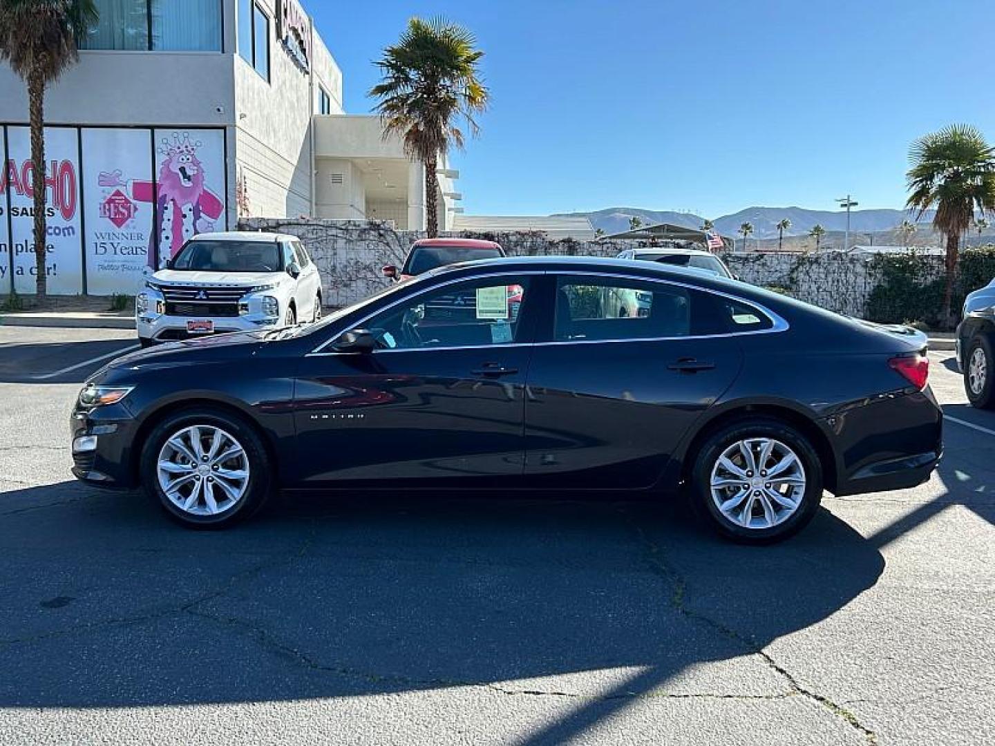 2023 GRAY Chevrolet Malibu (1G1ZD5ST9PF) with an 4-Cyl Turbo 1.5 Liter engine, Automatic CVT transmission, located at 412 Auto Vista Drive, Palmdale, 93551, (661) 945-0620, 34.592636, -118.136681- Photo#71