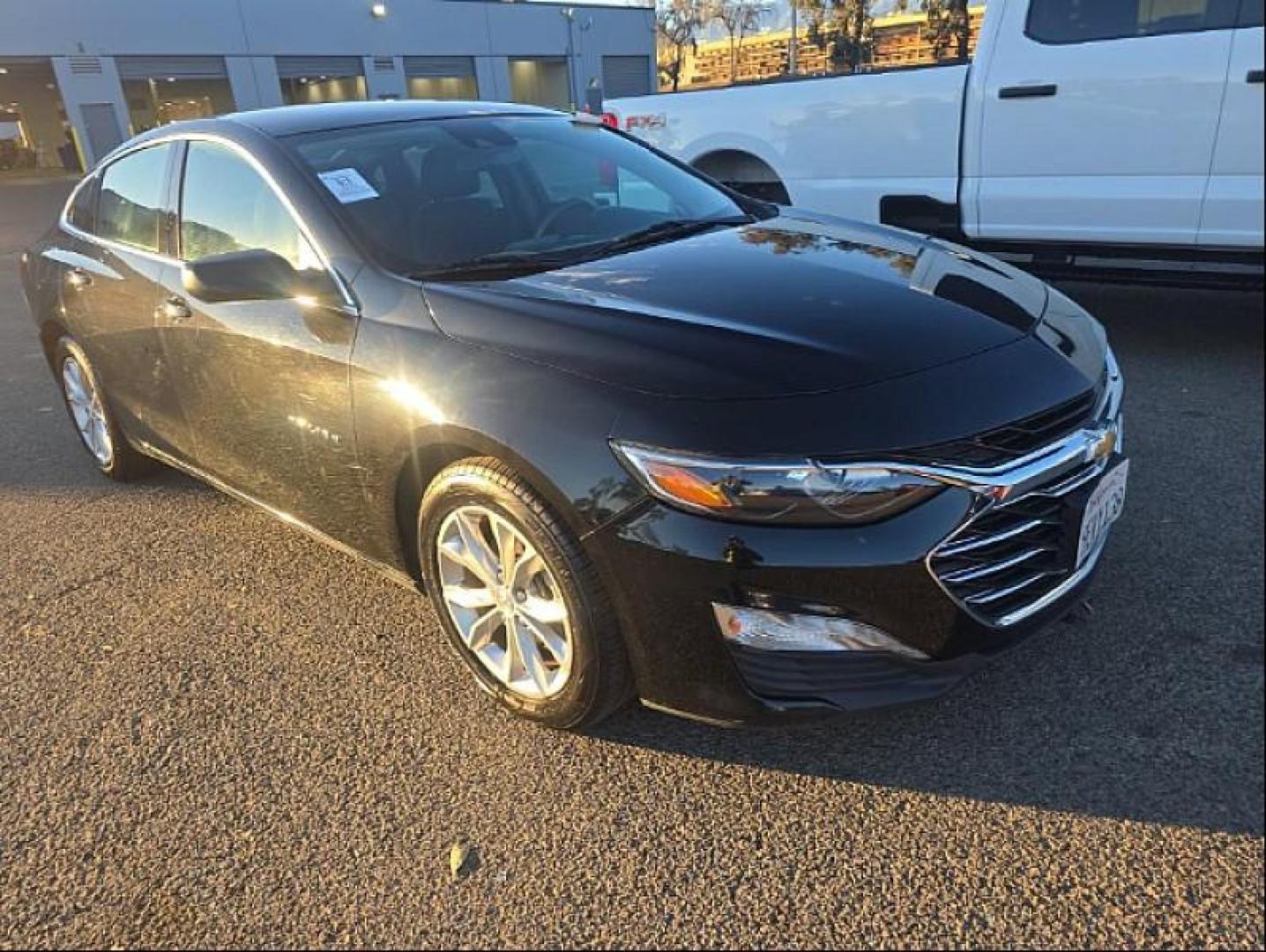 2023 BLACK Chevrolet Malibu (1G1ZD5ST8PF) with an 4-Cyl Turbo 1.5 Liter engine, Automatic CVT transmission, located at 412 Auto Vista Drive, Palmdale, 93551, (661) 945-0620, 34.592636, -118.136681 - Photo#1