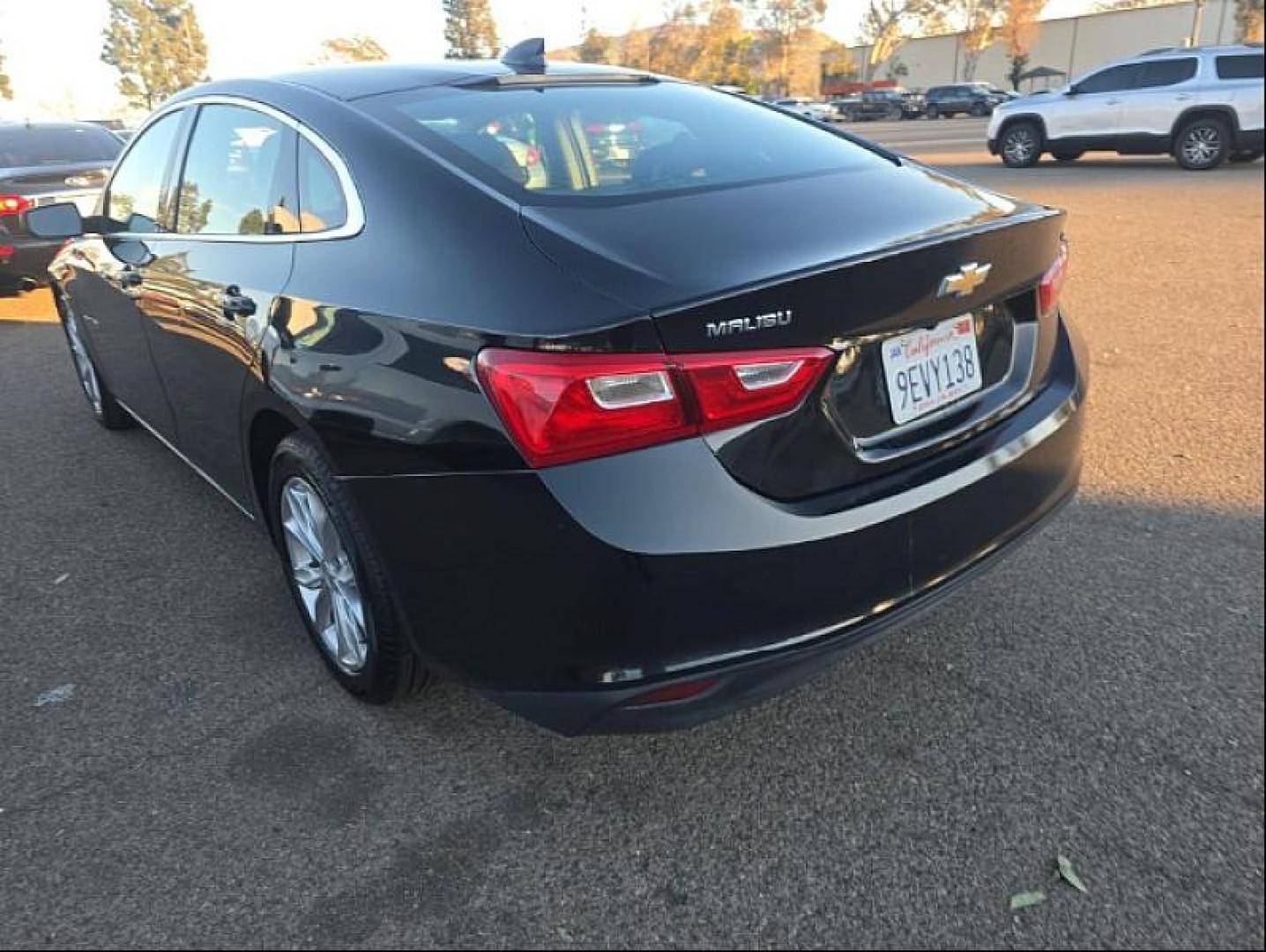 2023 BLACK Chevrolet Malibu (1G1ZD5ST8PF) with an 4-Cyl Turbo 1.5 Liter engine, Automatic CVT transmission, located at 412 Auto Vista Drive, Palmdale, 93551, (661) 945-0620, 34.592636, -118.136681 - Photo#2