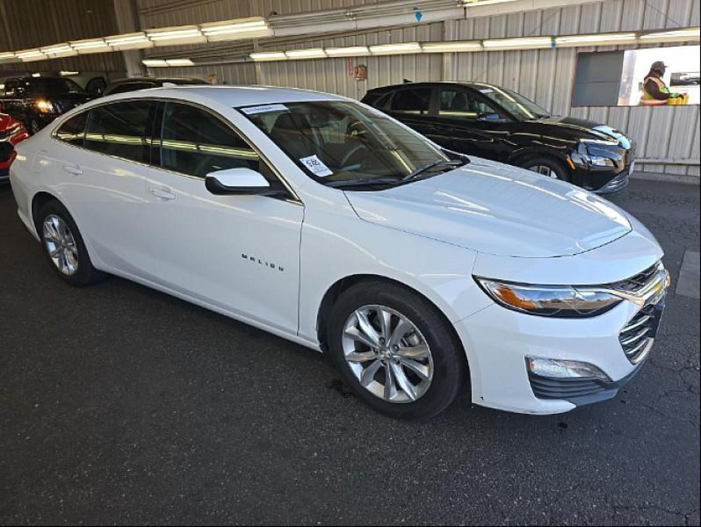2023 WHITE Chevrolet Malibu (1G1ZD5ST7PF) with an 4-Cyl Turbo 1.5 Liter engine, Automatic CVT transmission, located at 412 Auto Vista Drive, Palmdale, 93551, (661) 945-0620, 34.592636, -118.136681- Photo#0