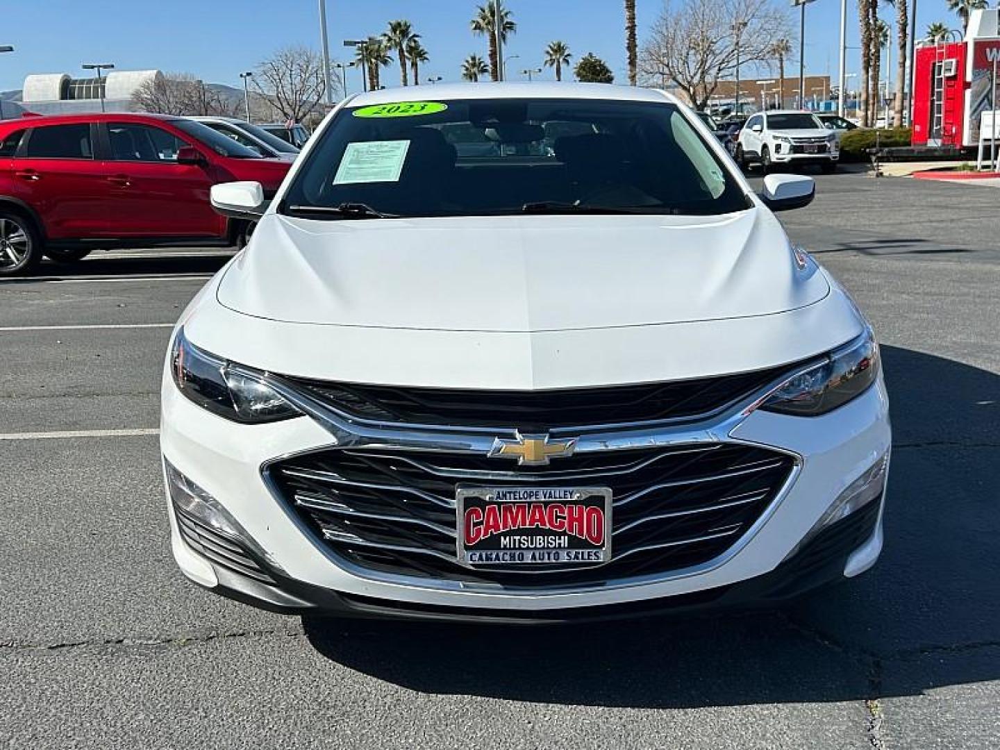 2023 WHITE Chevrolet Malibu (1G1ZD5ST7PF) with an 4-Cyl Turbo 1.5 Liter engine, Automatic CVT transmission, located at 412 Auto Vista Drive, Palmdale, 93551, (661) 945-0620, 34.592636, -118.136681- Photo#4