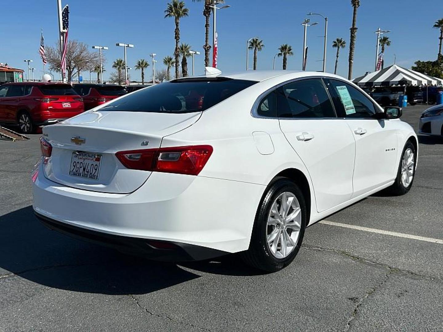 2023 WHITE Chevrolet Malibu (1G1ZD5ST7PF) with an 4-Cyl Turbo 1.5 Liter engine, Automatic CVT transmission, located at 412 Auto Vista Drive, Palmdale, 93551, (661) 945-0620, 34.592636, -118.136681- Photo#11