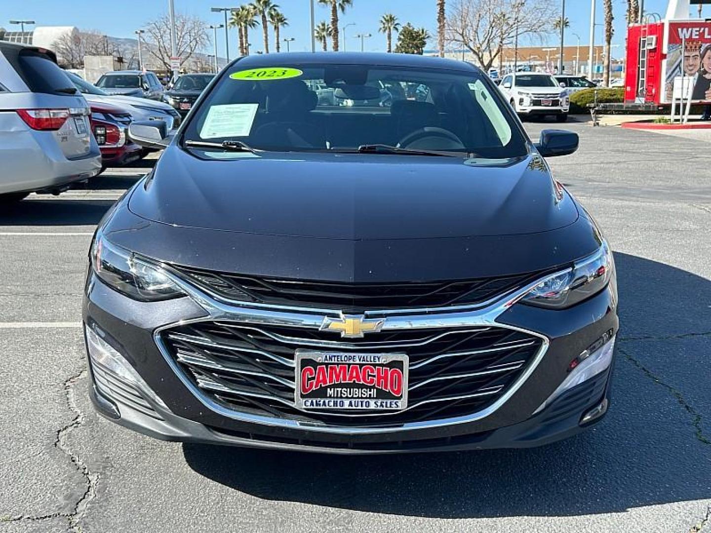 2023 GRAY Chevrolet Malibu (1G1ZD5STXPF) with an 4-Cyl Turbo 1.5 Liter engine, Automatic CVT transmission, located at 412 Auto Vista Drive, Palmdale, 93551, (661) 945-0620, 34.592636, -118.136681 - Photo#6