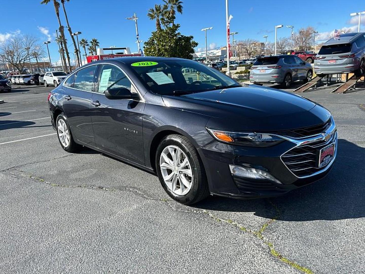2023 GRAY Chevrolet Malibu (1G1ZD5STXPF) with an 4-Cyl Turbo 1.5 Liter engine, Automatic CVT transmission, located at 412 Auto Vista Drive, Palmdale, 93551, (661) 945-0620, 34.592636, -118.136681 - Photo#0