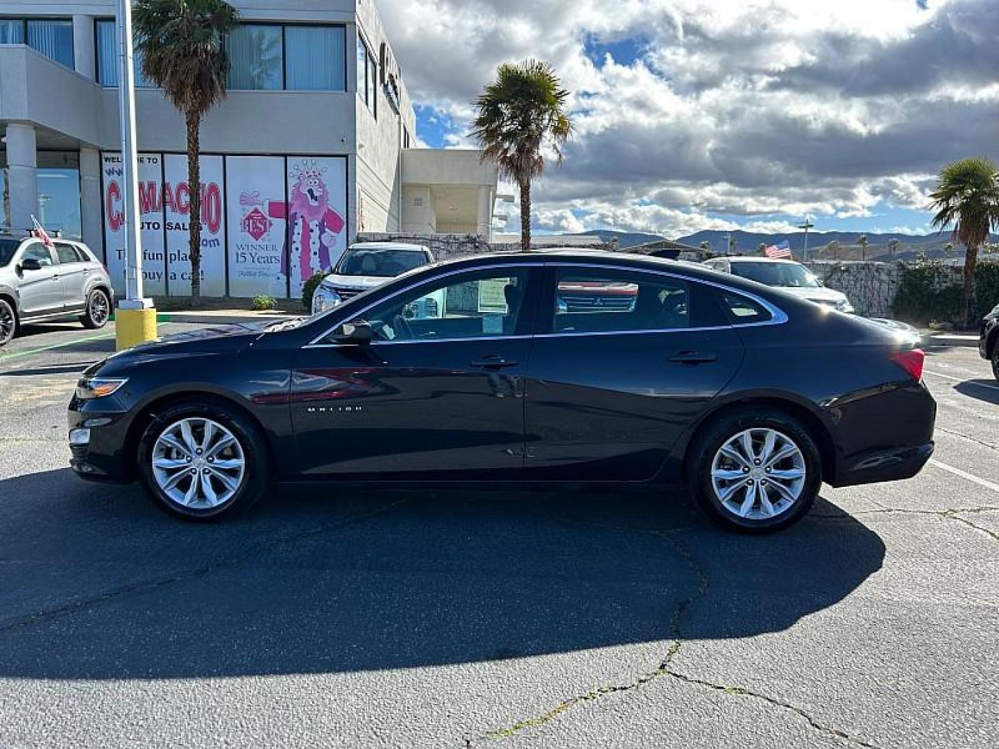 2023 GRAY Chevrolet Malibu (1G1ZD5STXPF) with an 4-Cyl Turbo 1.5 Liter engine, Automatic CVT transmission, located at 412 Auto Vista Drive, Palmdale, 93551, (661) 945-0620, 34.592636, -118.136681 - Photo#8