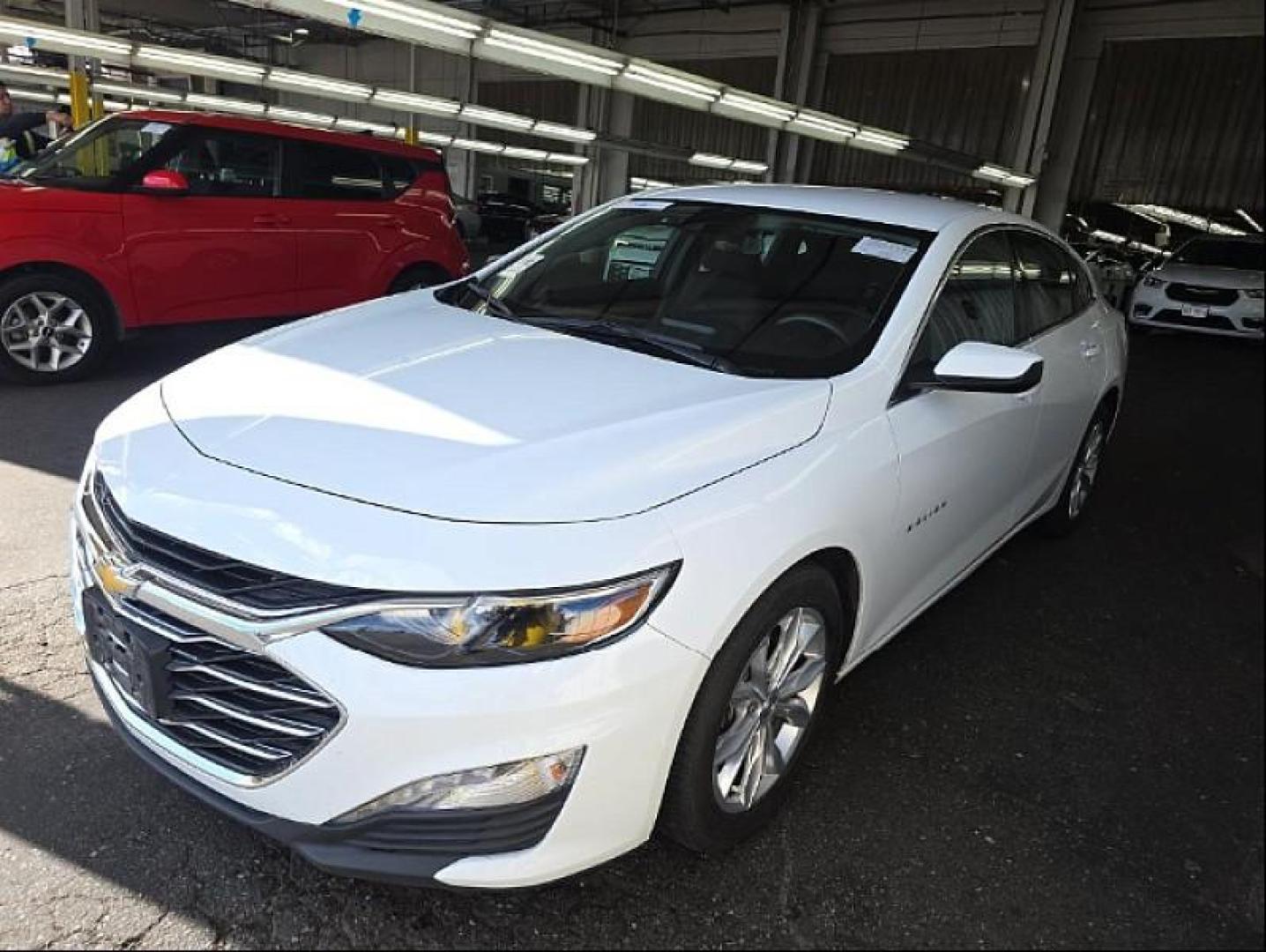 2023 WHITE Chevrolet Malibu (1G1ZD5ST7PF) with an 4-Cyl Turbo 1.5 Liter engine, Automatic CVT transmission, located at 412 Auto Vista Drive, Palmdale, 93551, (661) 945-0620, 34.592636, -118.136681 - Photo#0