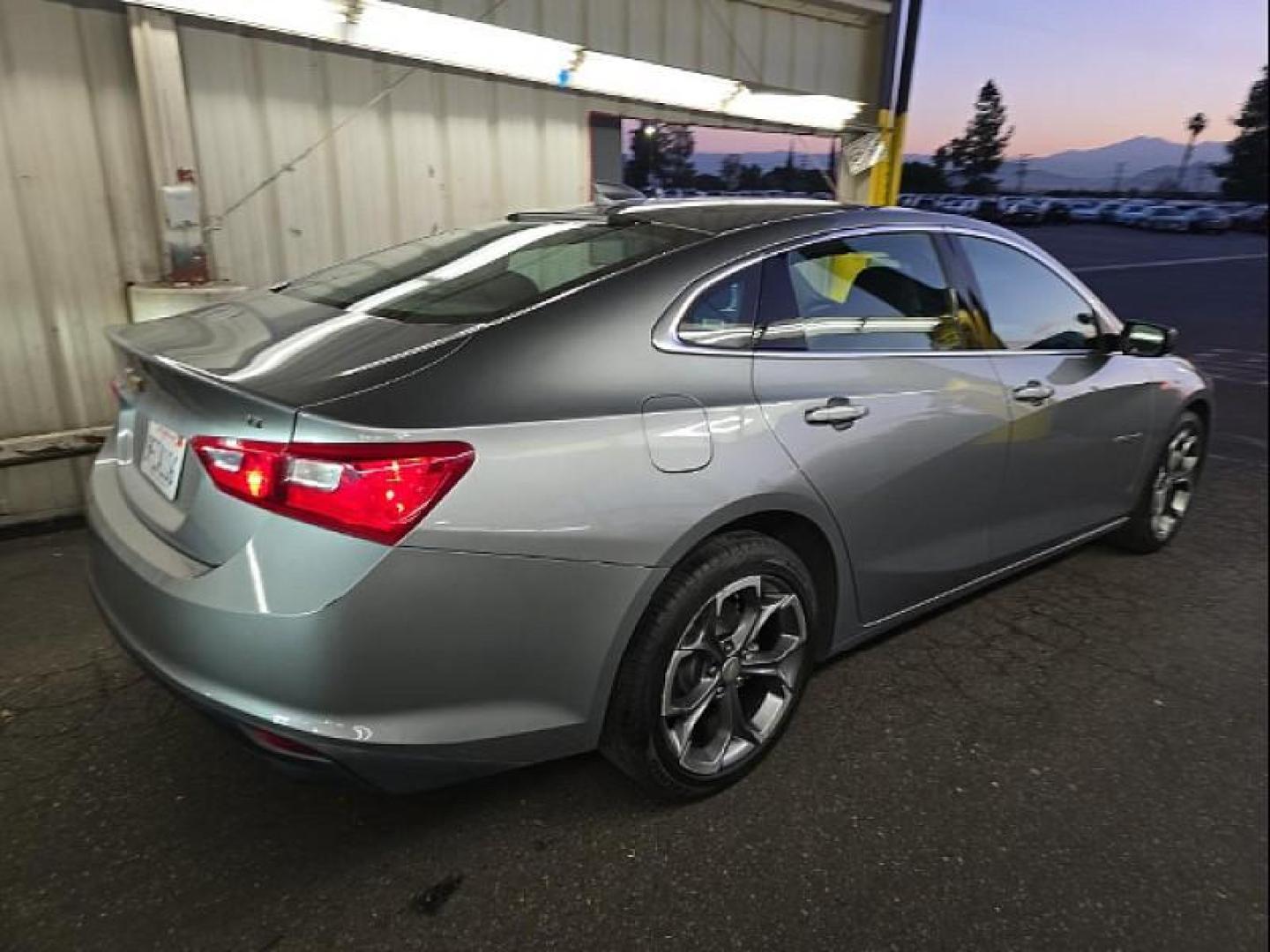 2023 GRAY Chevrolet Malibu (1G1ZD5ST2PF) with an 4-Cyl Turbo 1.5 Liter engine, Automatic CVT transmission, located at 412 Auto Vista Drive, Palmdale, 93551, (661) 945-0620, 34.592636, -118.136681 - Photo#3