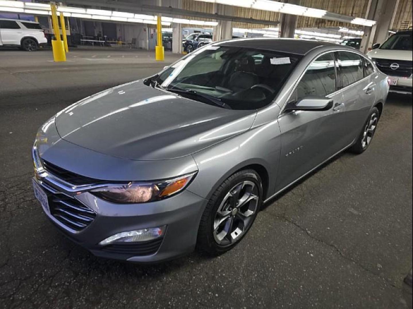2023 GRAY Chevrolet Malibu (1G1ZD5ST2PF) with an 4-Cyl Turbo 1.5 Liter engine, Automatic CVT transmission, located at 412 Auto Vista Drive, Palmdale, 93551, (661) 945-0620, 34.592636, -118.136681 - Photo#7