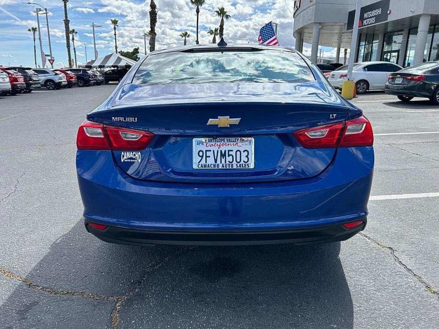 2023 BLUE Chevrolet Malibu (1G1ZD5ST0PF) with an 4-Cyl Turbo 1.5 Liter engine, Automatic CVT transmission, located at 412 Auto Vista Drive, Palmdale, 93551, (661) 945-0620, 34.592636, -118.136681 - Photo#4