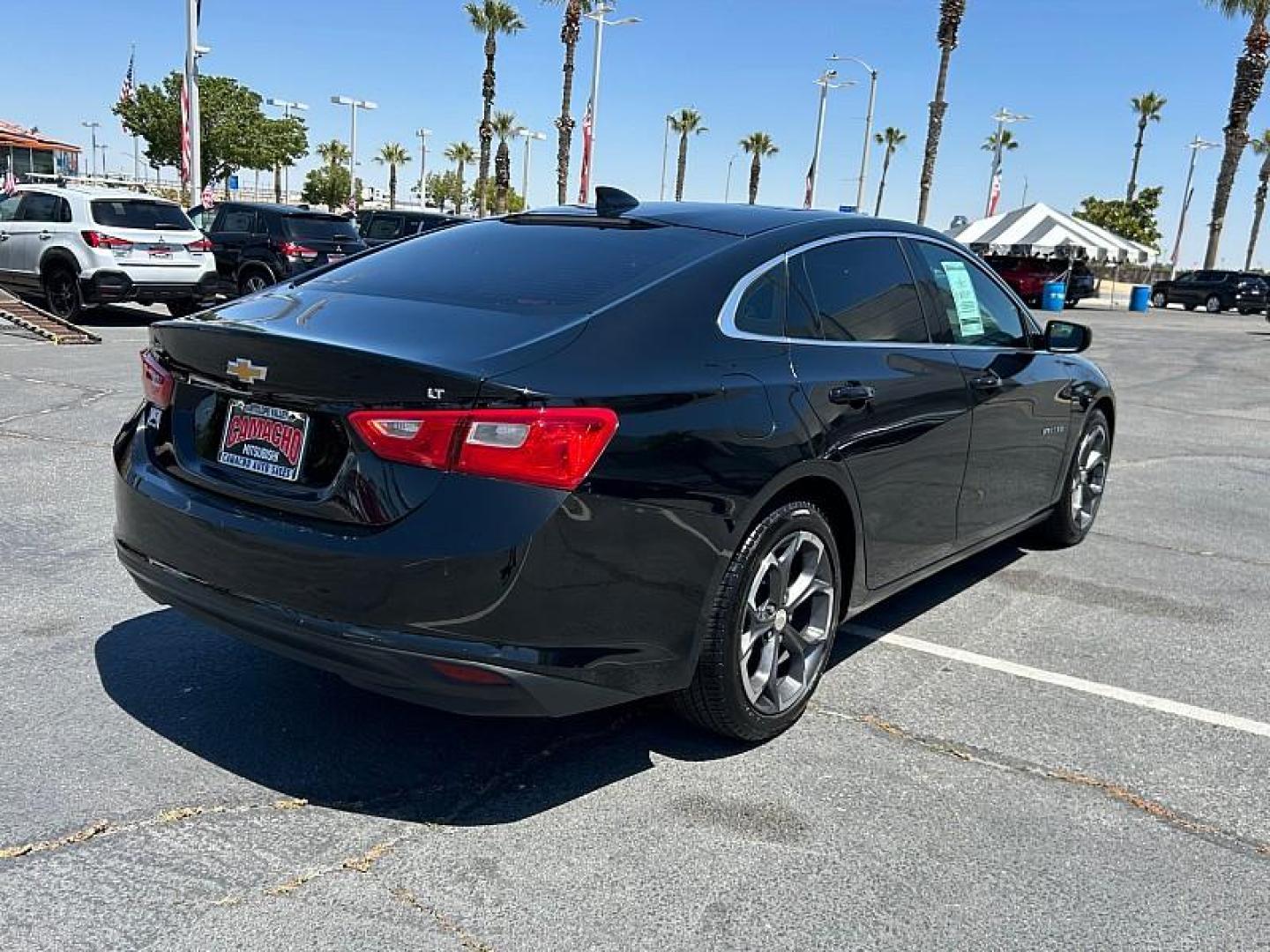 2023 BLACK Chevrolet Malibu (1G1ZD5ST1PF) with an 4-Cyl Turbo 1.5 Liter engine, Automatic CVT transmission, located at 412 Auto Vista Drive, Palmdale, 93551, (661) 945-0620, 34.592636, -118.136681 - Photo#2